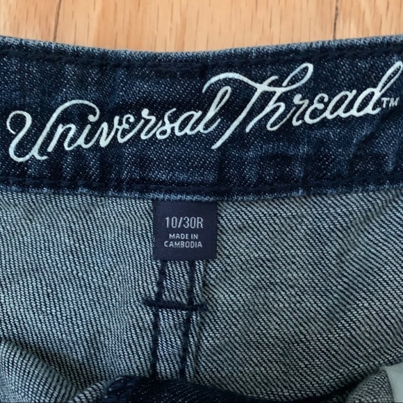 UNIVERSAL THREAD HIGH RISE JEAN SHORTS SIZE 30 - Picture 8 of 13
